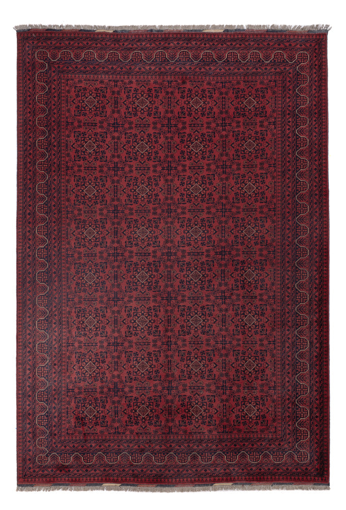 Khal Mohammadi Teppich 208x297cm - Orientteppich - dunkelrot