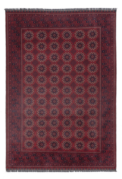 Khal Mohammadi Teppich 199x283cm - Orientteppich - dunkelrot