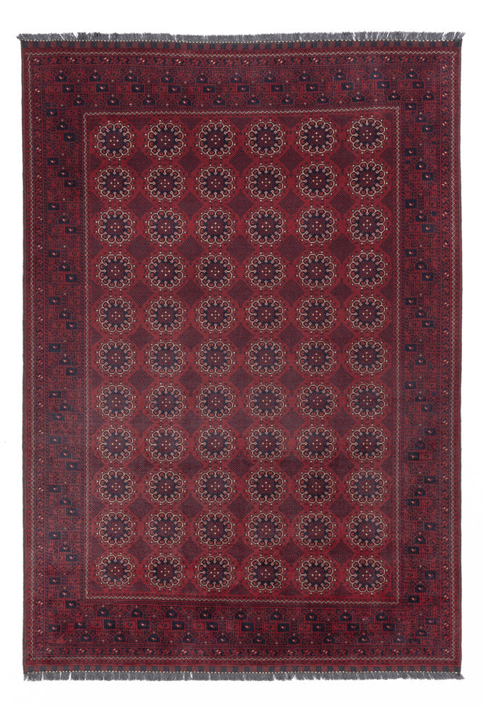 Khal Mohammadi Teppich 199x283cm - Orientteppich - dunkelrot