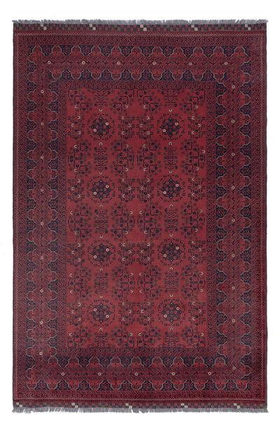 Khal Mohammadi Teppich 204x300cm - Orientteppich - dunkelrot