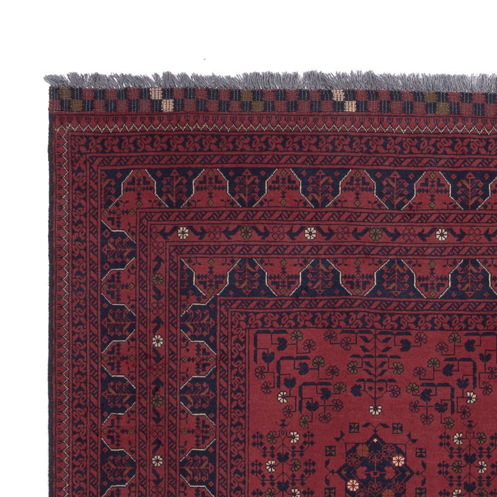 Khal Mohammadi Teppich 204x300cm - Orientteppich - dunkelrot