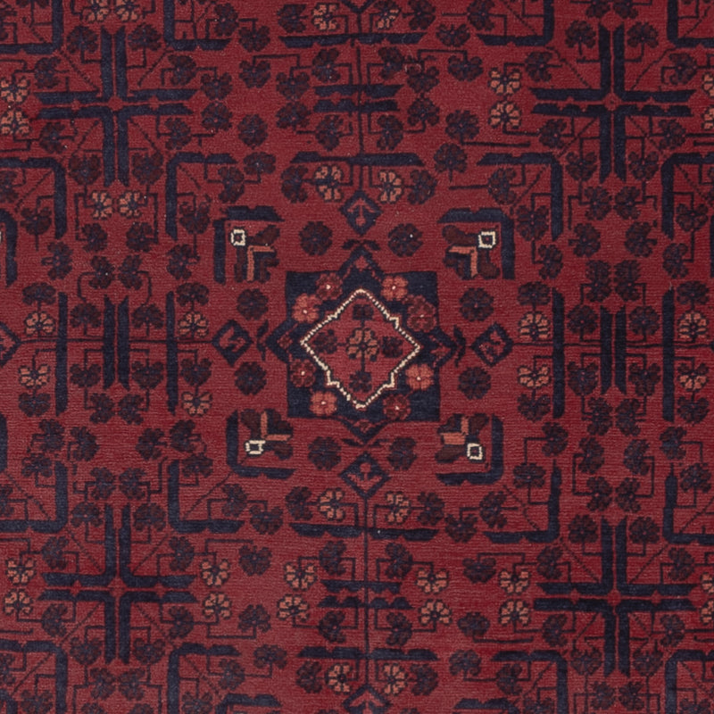 Khal Mohammadi Teppich 195x290cm - Orientteppich - dunkelrot