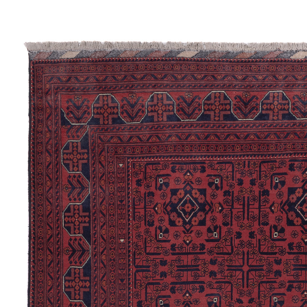 Khal Mohammadi Teppich 195x289cm - Orientteppich - dunkelrot