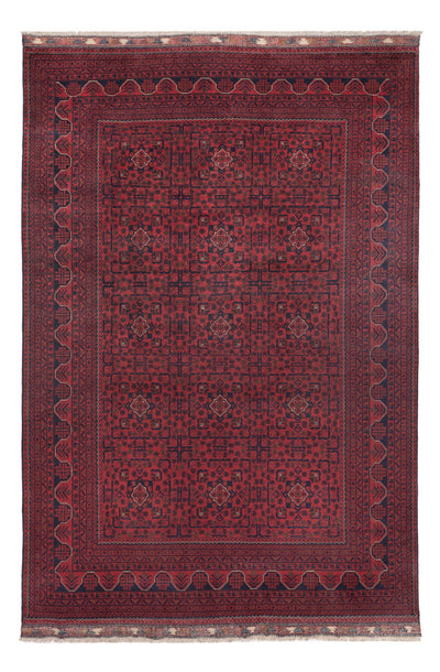 Khal Mohammadi Teppich 198x292cm - Orientteppich - dunkelrot