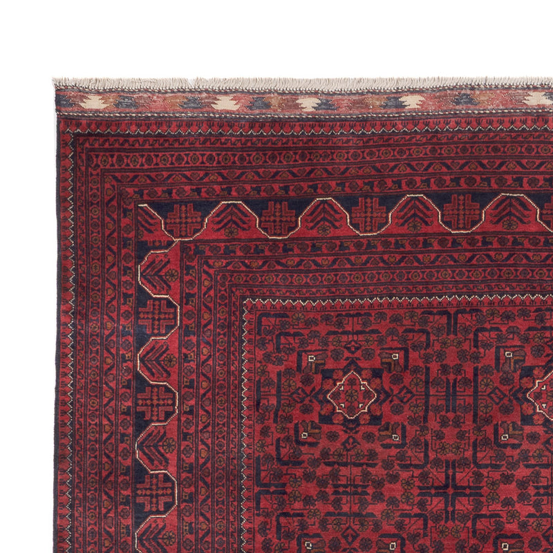 Khal Mohammadi Teppich 198x292cm - Orientteppich - dunkelrot