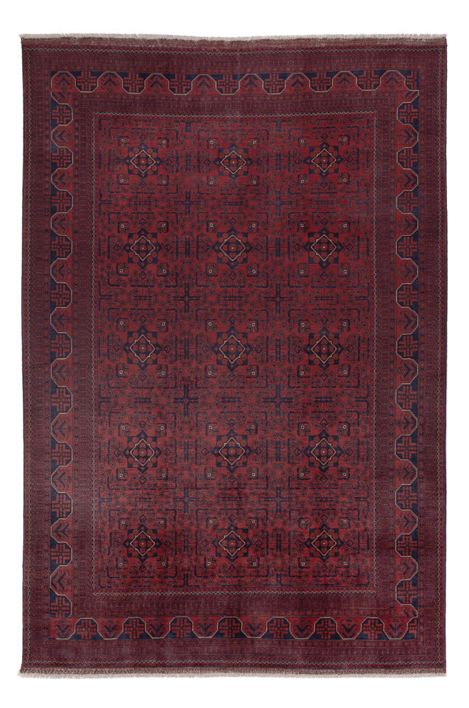 Khal Mohammadi Teppich 199x289cm - Orientteppich - dunkelrot