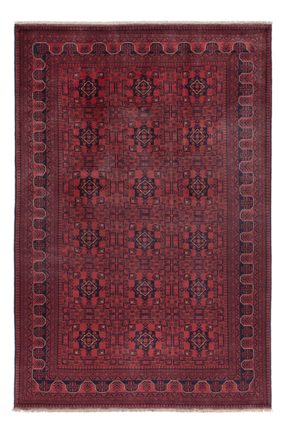 Khal Mohammadi Teppich 194x297cm - Orientteppich - dunkelrot
