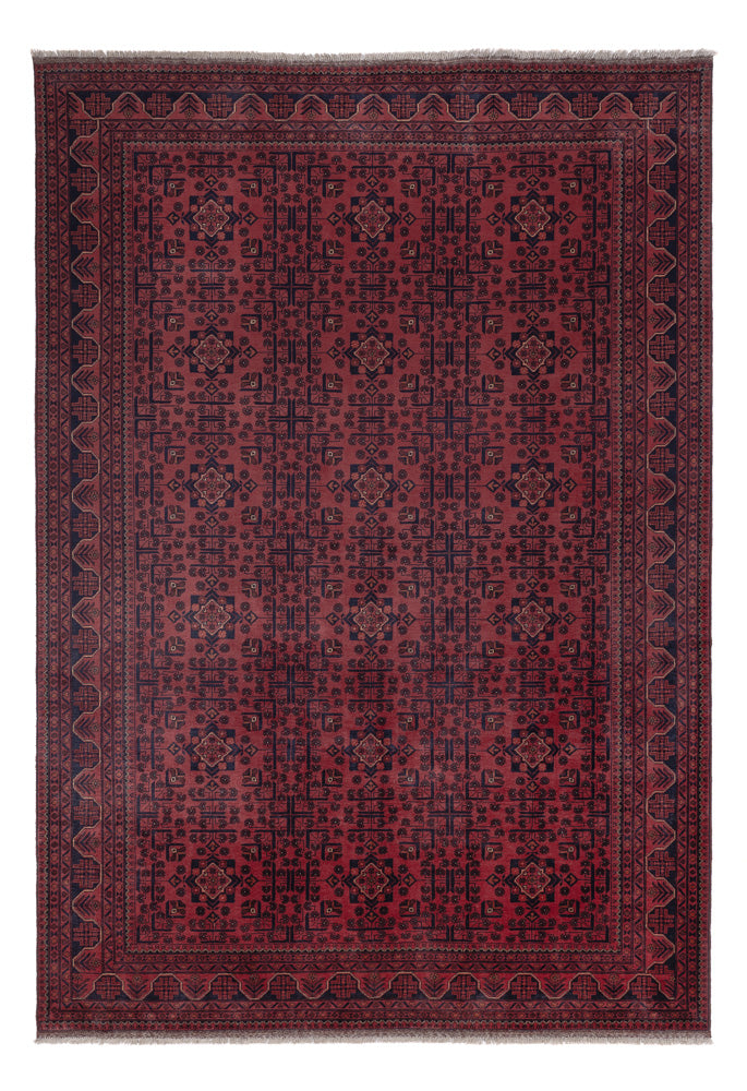 Khal Mohammadi Teppich 200x295cm - Orientteppich - dunkelrot