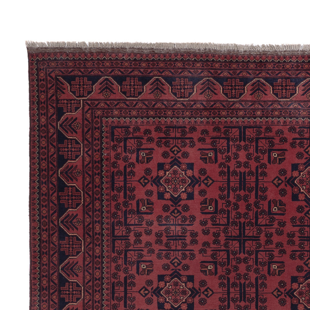 Khal Mohammadi Teppich 200x295cm - Orientteppich - dunkelrot