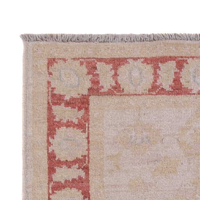 Ziegler Teppich 68x243cm - Orientteppich - hellbeige