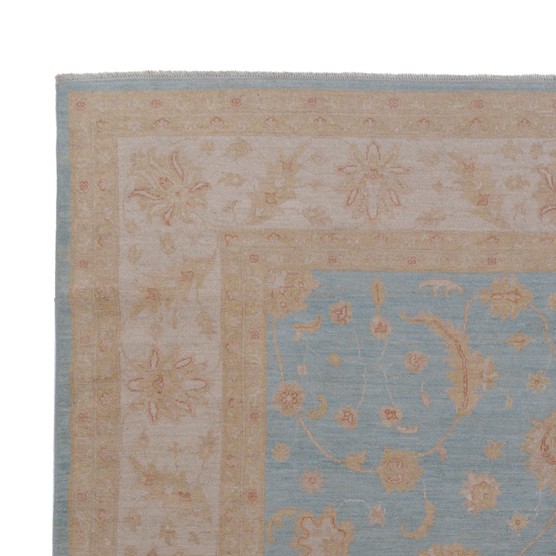 Ziegler Teppich 255x355cm - Orientteppich - blau