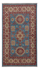 Kazak Teppich 88x158cm - Orientteppich - blau