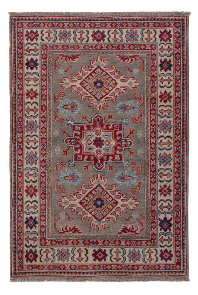 Kazak Teppich 101x152cm - Orientteppich - mehrfarbig