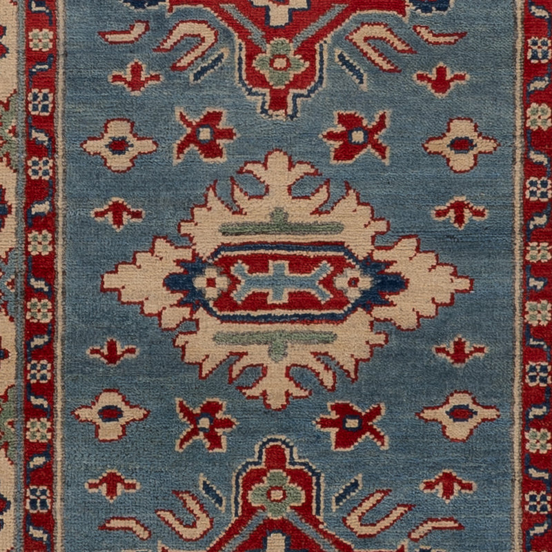 Kazak Teppich 83x245cm - Orientteppich - grün