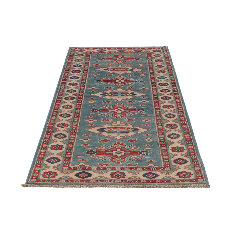 Kazak Teppich 83x245cm - Orientteppich - grün