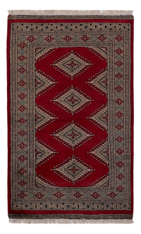 Pakistan Teppich 94x152cm - Orientteppich - rot – product image