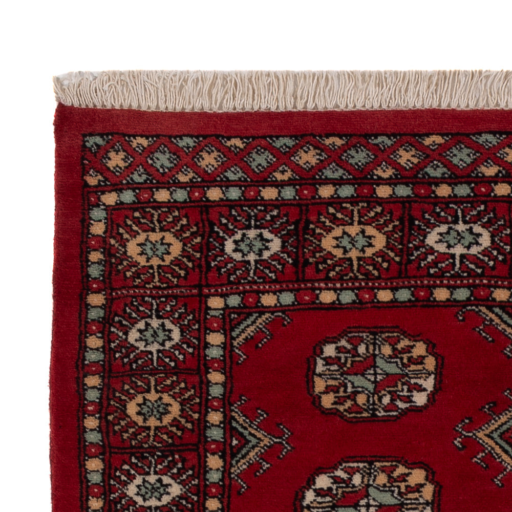 Pakistan Teppich 95x141cm - Orientteppich - rot