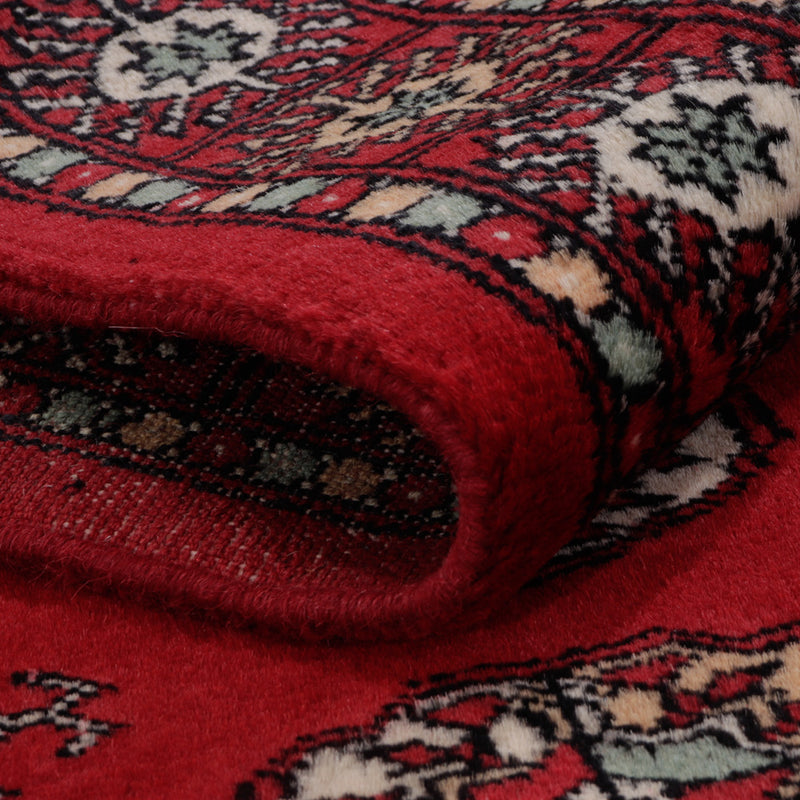 Pakistan Teppich 95x141cm - Orientteppich - rot