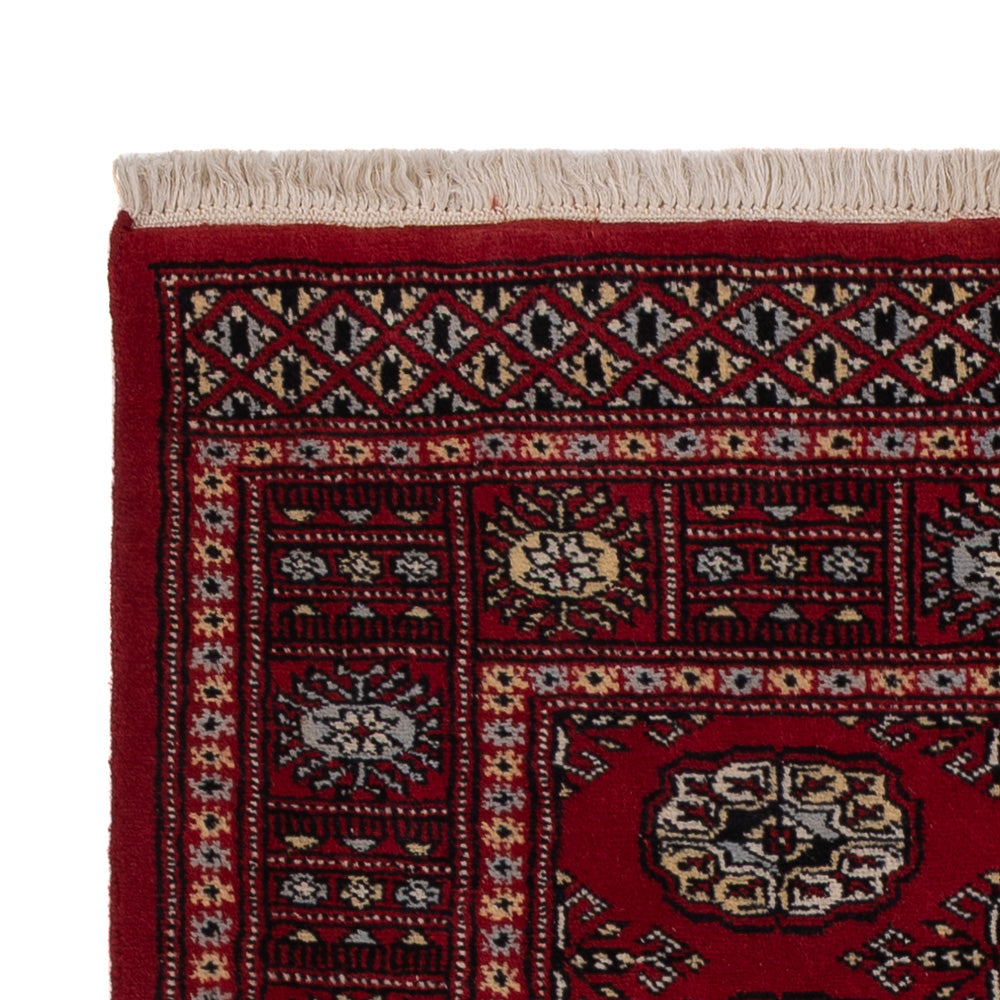 Pakistan Teppich 95x150cm - Orientteppich - rot