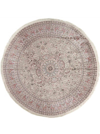 China Seide Teppich 300x300cm - Orientteppich - beige – product image