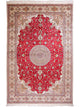 China Seide Teppich 183x278cm - Orientteppich - rot