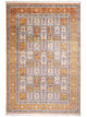 China Seide Teppich 181x267cm - Orientteppich - dunkelbeige