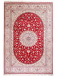China Seide Teppich 180x263cm - Orientteppich - rot