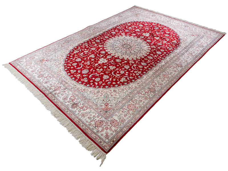 China Seide Teppich 180x263cm - Orientteppich - rot