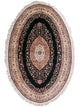 China Seide Teppich 153x238cm - Orientteppich - anthrazit