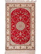 China Seide Teppich 76x122cm - Orientteppich - rot