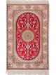 China Seide Teppich 78x120cm - Orientteppich - rot
