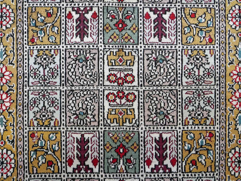 China Seide Teppich 63x93cm - Orientteppich - mehrfarbig