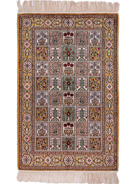 China Seide Teppich 62x92cm - Orientteppich - mehrfarbig – product image