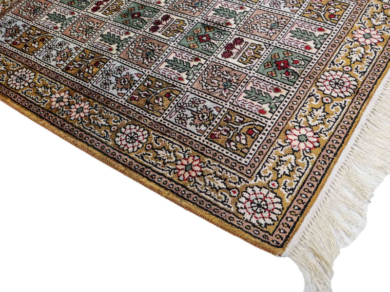 China Seide Teppich 62x92cm - Orientteppich - mehrfarbig