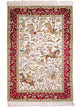 China Seide Teppich 123x180cm - Orientteppich - beige