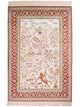 China Seide Teppich 121x193cm - Orientteppich - beige