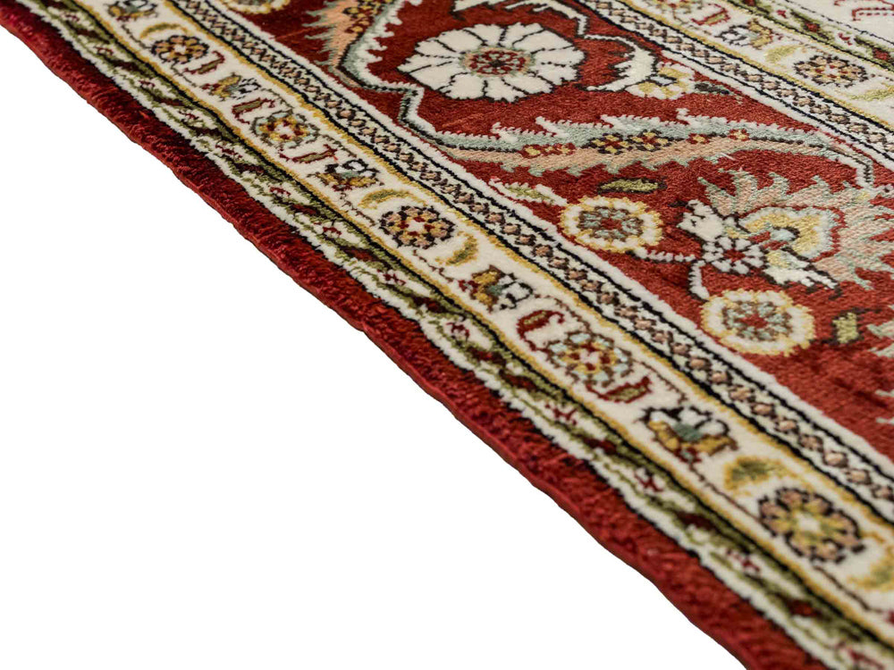 China Seide Teppich 121x193cm - Orientteppich - beige