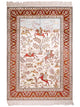 China Seide Teppich 125x184cm - Orientteppich - beige