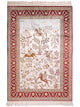 China Seide Teppich 124x185cm - Orientteppich - beige