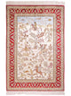 China Seide Teppich 124x176cm - Orientteppich - beige