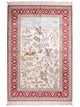 China Seide Teppich 126x185cm - Orientteppich - beige