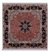 Täbriz - 50 Raj Teppich 198x199cm - Perserteppich - lachs – product image