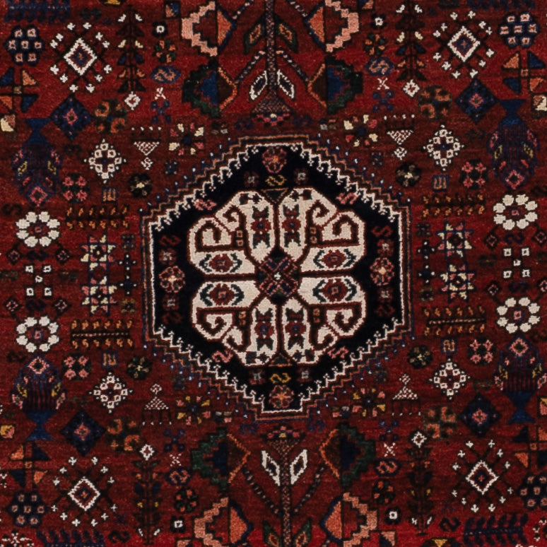 Abadeh Teppich 160x220cm - Perserteppich - dunkelbraun
