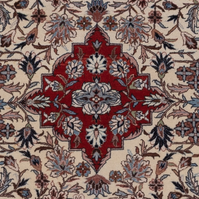 Isfahan Teppich 125x185cm - Perserteppich - beige