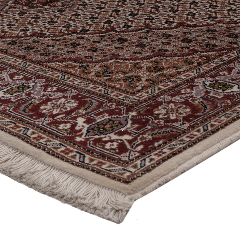 Täbriz Teppich 155x203cm - Perserteppich - dunkelbeige