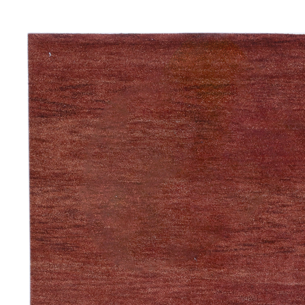 Perser Gabbeh Teppich 200x250cm - Wollteppich - rost