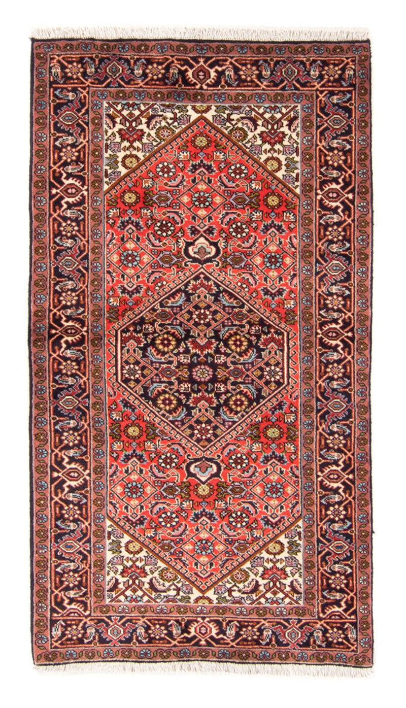 Bidjar - Takab Teppich 84x156cm - Perserteppich - rot