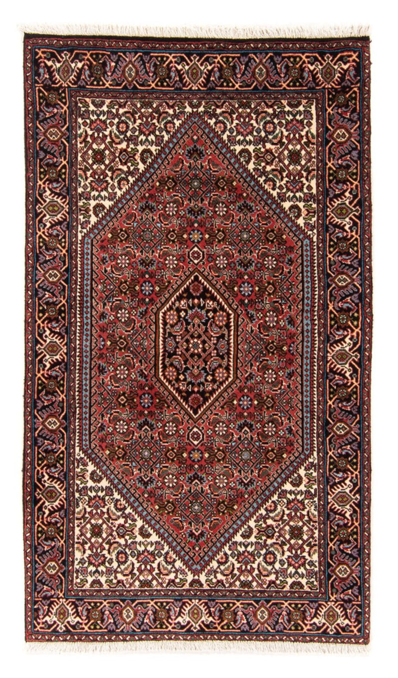 Bidjar - Takab Teppich 82x140cm - Perserteppich - rot