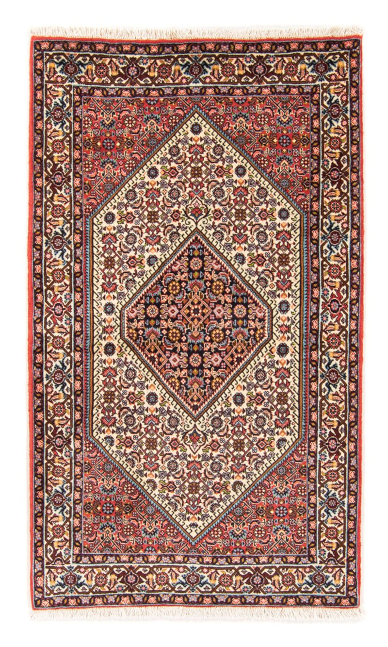 Bidjar - Takab Teppich 87x150cm - Perserteppich - rot