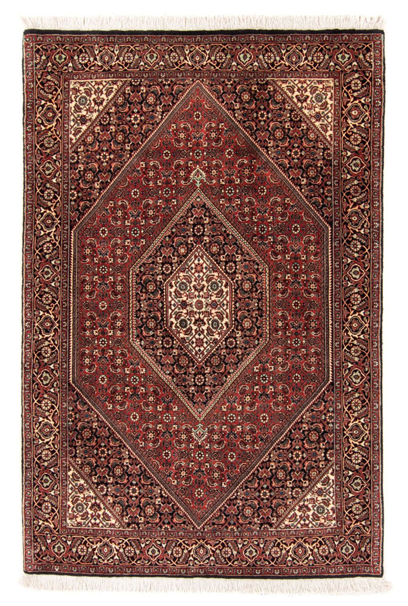 Bidjar - Takab Teppich 112x181cm - Perserteppich - rot